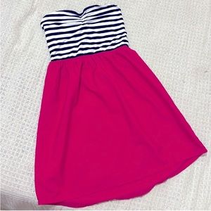 Roxy strapless dress